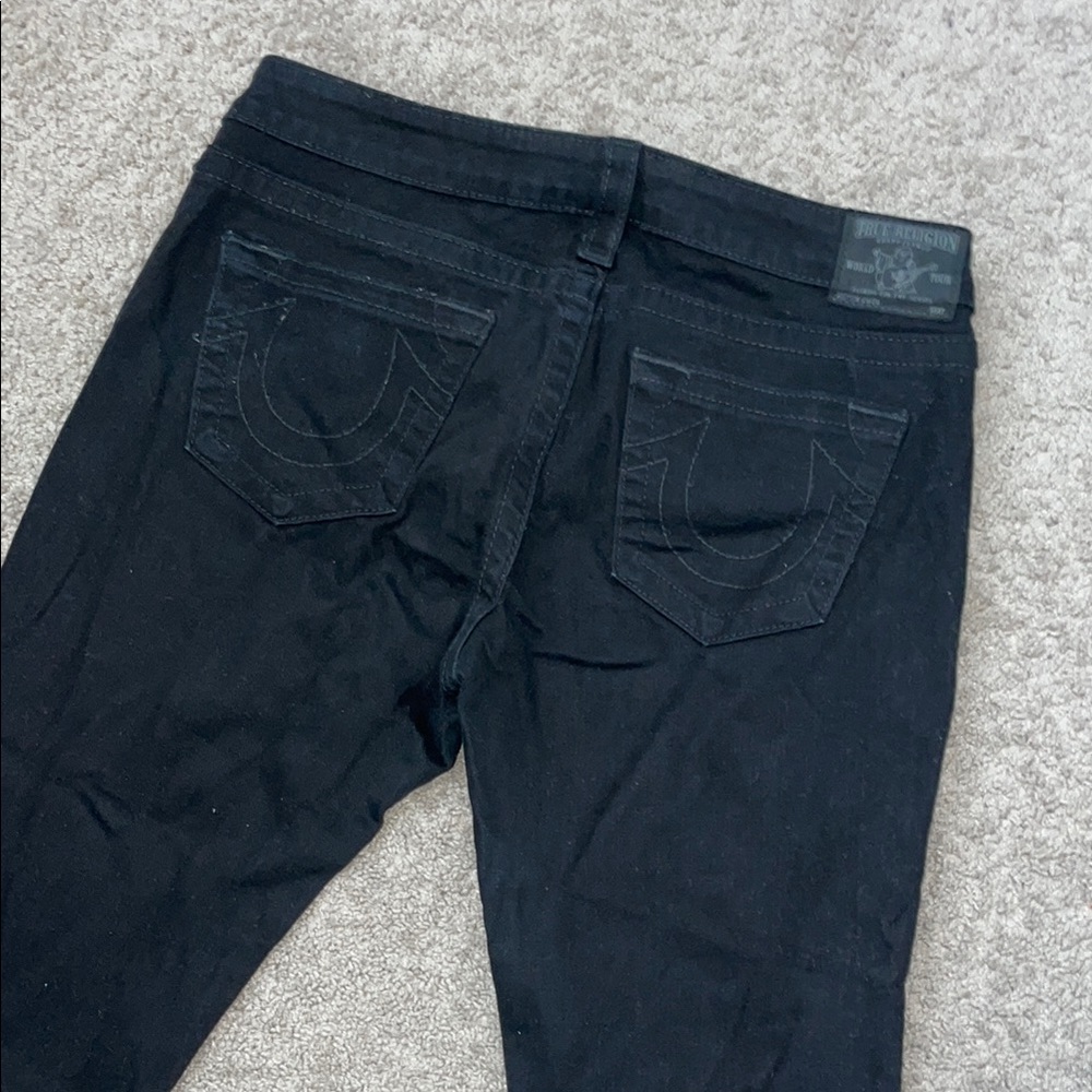 True Religion || Black Skinny Jeans!! - Picture 3 of 4